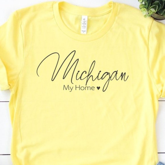 Michigan My Home T-Shirt - Picture 3 of 3